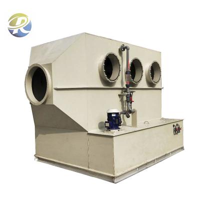 China Waste Gas Treatment Horizontal Customized Size Industrial Fume Scrubber/Wet Gas Scrubber for sale