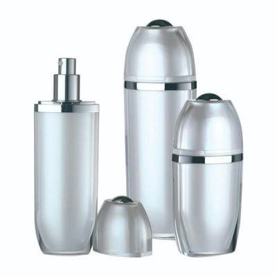 China JL-LB305 MS / PP Lotion Bottle 20ml 30ml 80ml 100ml Cosmetic Packaging Bottle with Lotion Pump for sale