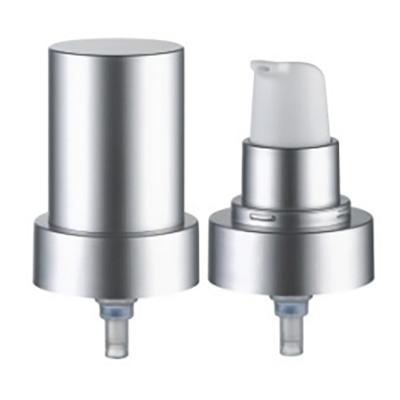 China JL-CC103B UV Coating Aluminum Collar 24/410 0.5CC Plastic Shamppo Treatment Cream Dispenser Lotion Pump for sale