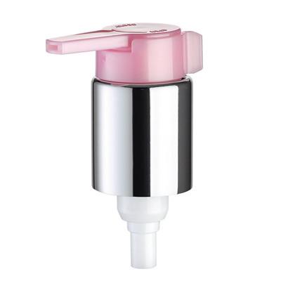 China JL-OIL101C Spring Outside Suction Aluminum Oil Pump  24/410 1.0CC  Hair Care Essential Oil  Pump With Clip for sale