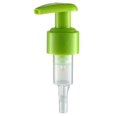 China JL-JK309B Spring Outside Lotion pump 2ml/T Left-Right Lock Up  24/410 28/410 Lotion Dispenser Pump for sale