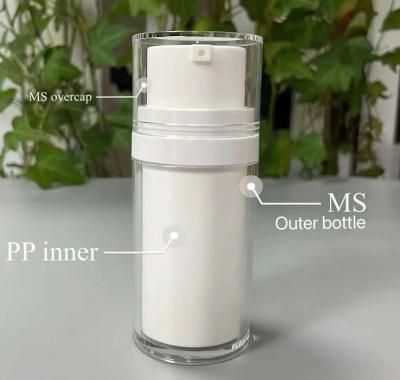 China JL-AB222 Airless Bottle 30ml 50ml Replaceable for sale