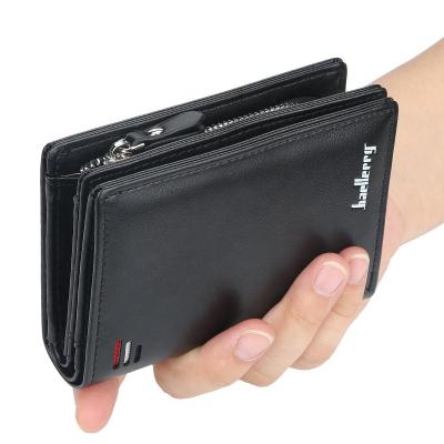 China Fashion Waterproof Mens Luxury PU Leather Wallet Male Purse for sale