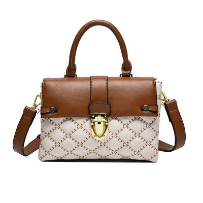 China 2022 PORTABLE Women Handbags Single Shoulder Cross - Body Handbags Ladies Quilted Leather Handbag for sale