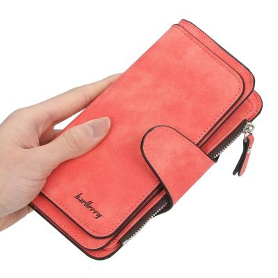 China Wholesale Hot Selling PU Leather Women's Luxury Wallet Purse Long for sale