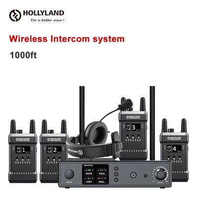 China Hollyland MARS T1000 1000ft Video Transmission Duplex Communication Transceiver Wireless Intercom OLED Screen Video Communication Transceiver for sale