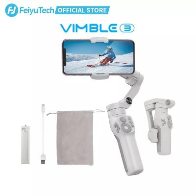 China Built-in Extension Rod Selfie Stick Face Object Tracking Gimbal Handheld Stabilizer Smartphone FeiyuTech Feiyu Vimble 3 for iPhone 13 pro for sale