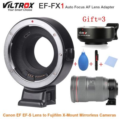 China VILTROX EF-FX1 Auto Focus AF Lens Adapter Converter for Canon EF-S EF Lens to Fujifilm X-mount Mirrorless EF-FX1 Cameras for sale