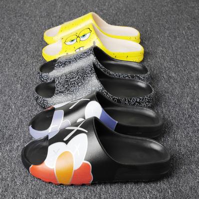 China New fashion 2021 hot sale fashion women's shoes sandals yeezy slides foam runners men yeezy slides for sale