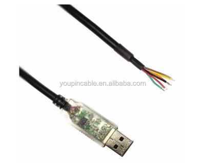 China 6ft COMPUTER Usb-rs485-1800-bt Ft232 Panel Mount Ftdi Usb Rs485 Usb To Rs485 Cable Conve for sale