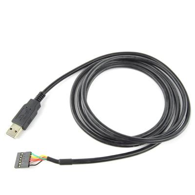 China Other 6Ft (6 Feet) USB To TTL 3.3V 6-Pin Serial Cable FTDI Chipset For Win 7/8/10 for sale