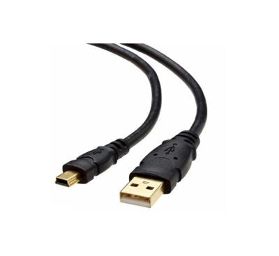 China Hot Selling COMPUTER Price Best PVC USB 2.0 Type A Male To MINI 5PIN B USB Cable For Computer Mobile Phone DVD Player for sale