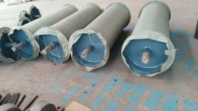 China rubber coated steel belt conveyor drum roller for sale