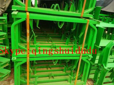 China Conveyor Belt Carrier Roller Drum Return Roller conveyor roller with bracket JMR1764 for sale