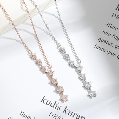 China Other Fashion Clavicle Necklace Star Necklace Pendant Engagement Gift for sale