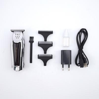 China Outdoor New Design Hair Clippers Cordless Rechargeable Waterproof Hair Trimmer for sale