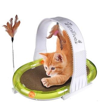 China Guaranteed Viable Unique Quality Pet Toys Works Cat For Indoor for sale