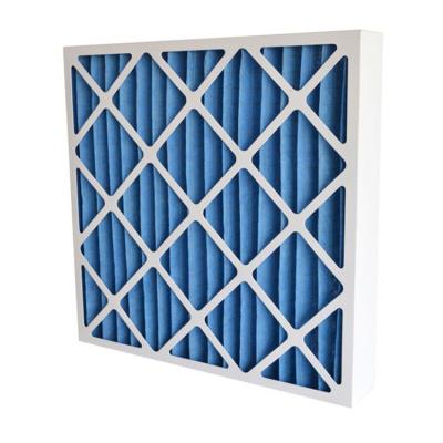 China Standard Type G4 Clean Room CE Air Conditioning Plate Cardboard Prefilter for sale