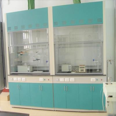 China ISO Standard Industrial Laboratory Exhaust System Ducted Fume Hood for sale