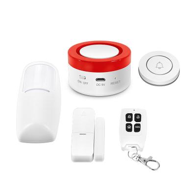 China Chinese original factory prices burglar alarm panel anti theft alarm system for home security à venda