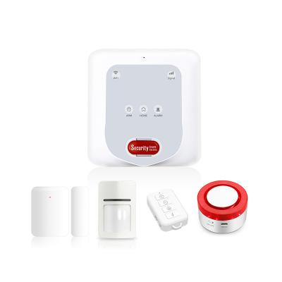 China Remote Control Home Security Alarm System DC5V / 2A CE Certification for sale