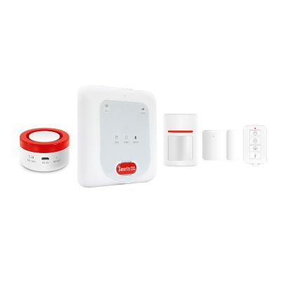 China Original manufacturer iot devices controlled by TuyaSmart APP wireless wifi gsm home security zigbee alarm system à venda