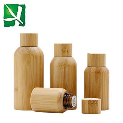 China 2021 Hot Sale 5/10/15/20/30/50/100ML Eco-friendly Bamboo Essential Oil Bottle for sale