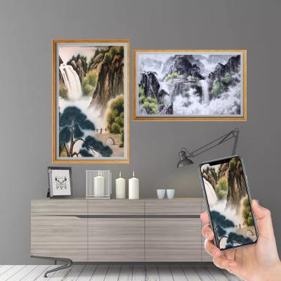 China Hot sale Wifi 21.5 32 43 inch wall mount wifi 2K 4K touch/on touch screen art nft frame digital display for sale