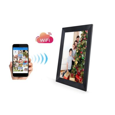 China Wifi Digital LCD Photo Frame Android Touch 10inch Wifi Digital Photo Frame With Frameo APP for sale