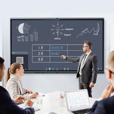 China 65 Inch Trace LCD Smart Panel Interactive Whiteboard Digital Interactive Software Meeting Room for sale