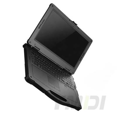 China Fingerprint Recognition Intel Core i5 i7 IP65 Laptop Rugged Notebook Waterproof Keyboard for sale