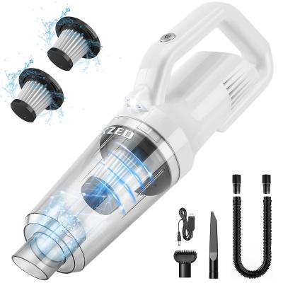 China A Very Popular Stronger Electric Suction Car 7.4V Rechargeable Cordless Compact Handheld Vacuum Cleaner for sale