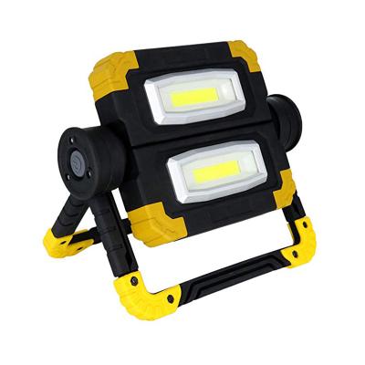 China Outdoor Camping Emergency Light Pay Attention To Details COB Folding 360Degree Rotate Working Light For Sports Stadiums for sale