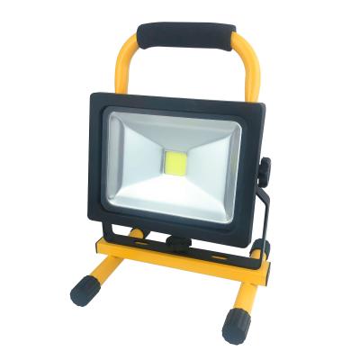 China Fishing Camping Emergency Growing Portable Rechargeable Spotlight 20W LED Work Light COB Outdoor Camping Light for sale