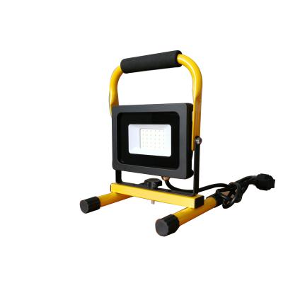 China Outdoor Camping Emergency Light Floor Stand Type Temporary Job Site Lights Removable 20w Led Work Light for sale