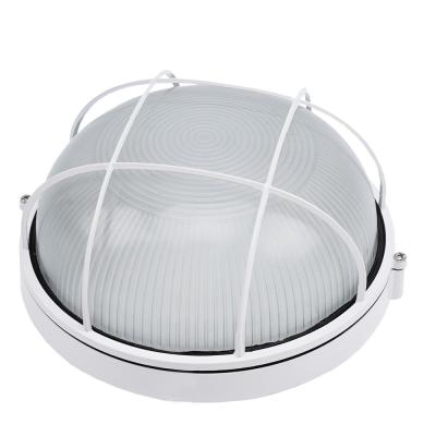 China MODERN Round 100w Bulkhead Lamp E27 Die Casting Exterior Wall Lighting Exterior Mount Bulkhead Light for sale