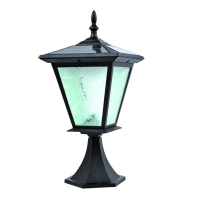 China Outdoor Wall Mount Light Fixtures Garden Lighting Wall Mount Die Cast Aluminum Solar Powered Outdoor Led Wall Lantern Light For Gate Or Garden for sale