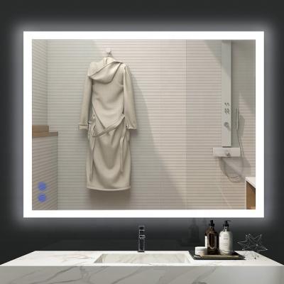 China Illuminated Venetio 36x28 Inches Smart Vanity Mirror Wifi Touch Control Led Wall Bathroom Mirror Anti-fog Mirror Fast Delivery for sale