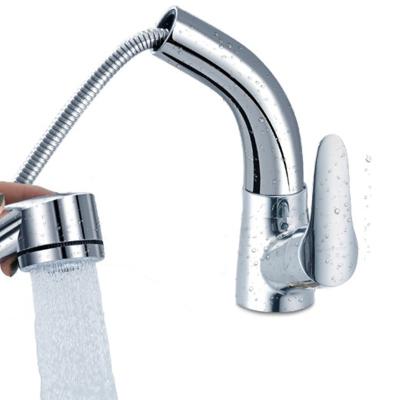 China Modern Venetio Bathroom Basin Faucet Bathroom Lift Pull Out Hot And Cold Basin Faucets Bathroom Basin Faucet Sinks for sale