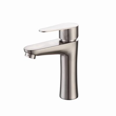 China Modern Venetio 304 Stainless Steel Basin Mixer Tap Bathroom Sink Undercounter Basin Cold And Hot Water Mixer Tap for sale