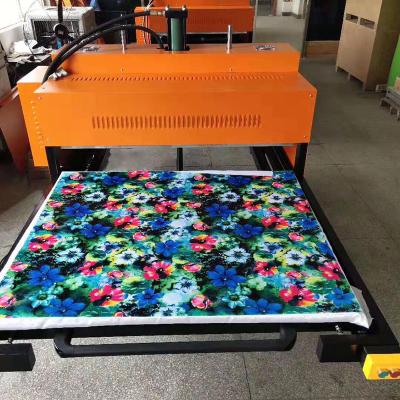 China Personalized Double Station Hydraulic Heat Press Machine Personalized Semi-automatic Sublimation Machine for sale