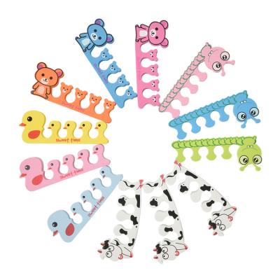 China Whole Toe Factory New Sale Cheapest Price Nail Separator Animal Design EVA Nail EVA NAIL ART DEVICE for sale