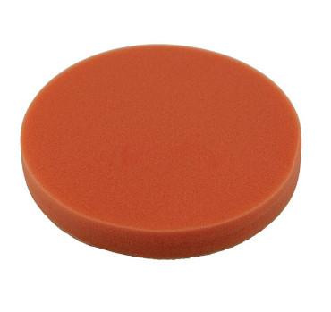 China Anti Static Orange Car Flat Foam Buffing Pad Wear Resisting Eco Friendly for sale