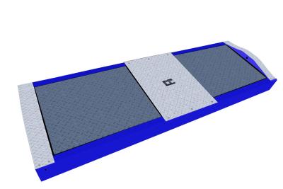 China Modelo CTZZ-10 Veículo Teste de carga do eixo das rodas Teste de carga Medida da carga das rodas à venda