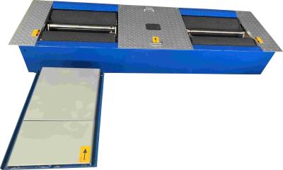 Chine CTGT-3-3C ligne d'essai du véhicule à rouleaux trinitaires, testeur de freinage à rouleaux Vlt avec plaque unique de charge à axe à vendre