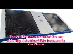 side slip tester calibration tutorial