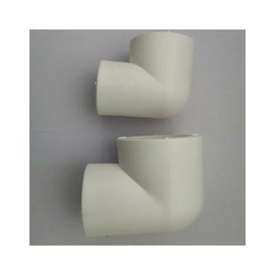 China Water Resistant Plastic Materials 90 Degree Reducing Elbow Cold And Hot Water Plumbing Fitting Reduction for sale