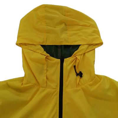 China Custom Men's Outdoor Sports Anorak Jacket Half Zipper Anti-UV Rain Jacket for sale