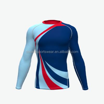 China 2020 Polyester Spandex Womens Rashguard OEM Custom Printed Rash Guard Muttahida Majlis-e-Amal Shirts for sale