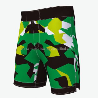 China 100% Polyester Camouflage Design Print Blue Combat Shorts Muttahida Majlis-e-Amal Training Suit for sale